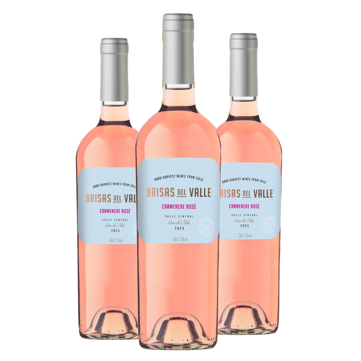 Kit 3 Brisas Del Valle Rosé
