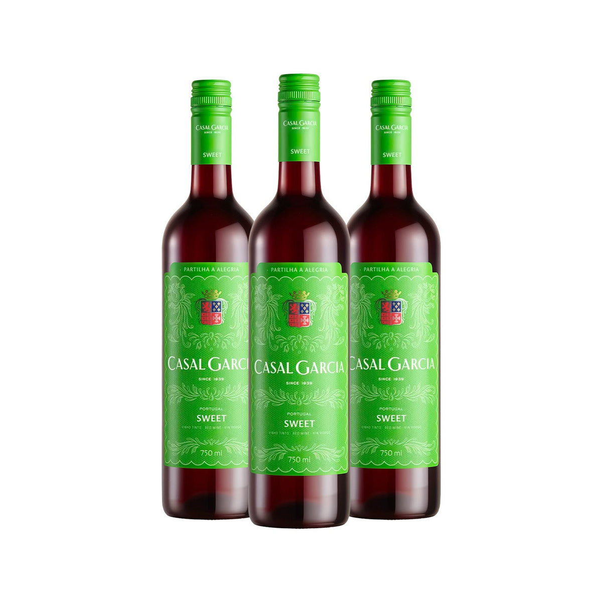 Kit 3 Casal Garcia Vinho Sweet Tinto