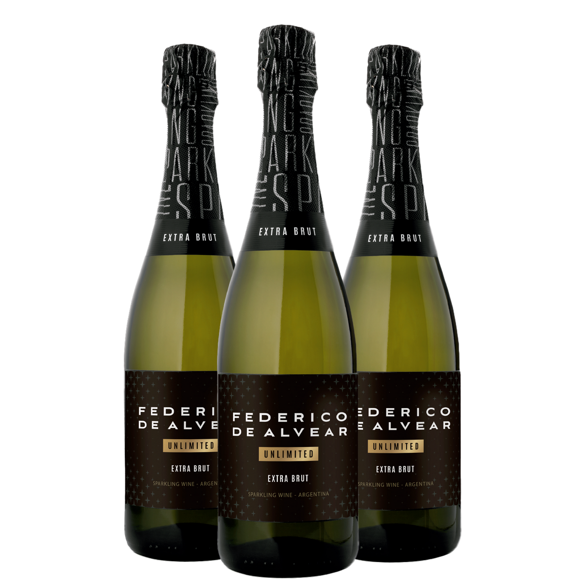 Kit 3 Federico de Alvear Extra Brut