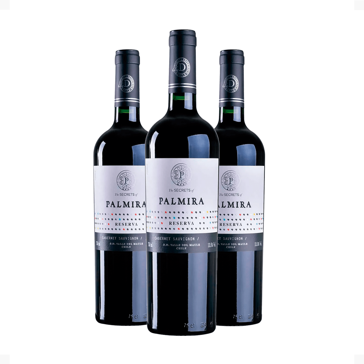 Kit 3 Casa Donoso Palmira Reserva Cabernet Sauvignon