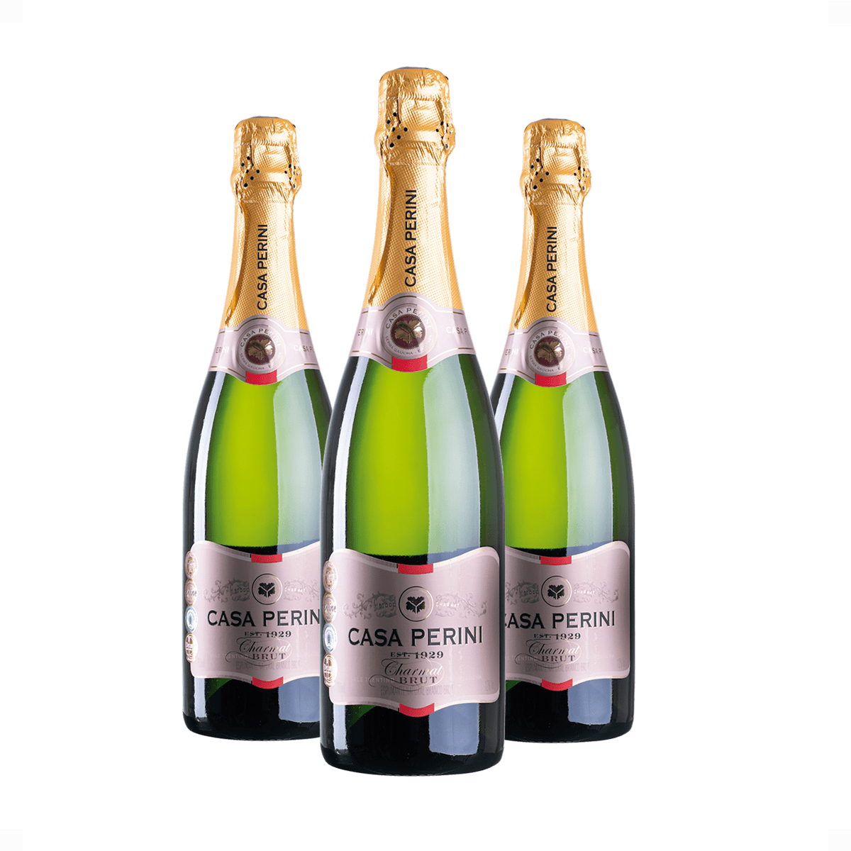 Kit 3 Casa Perini Brut Charmat