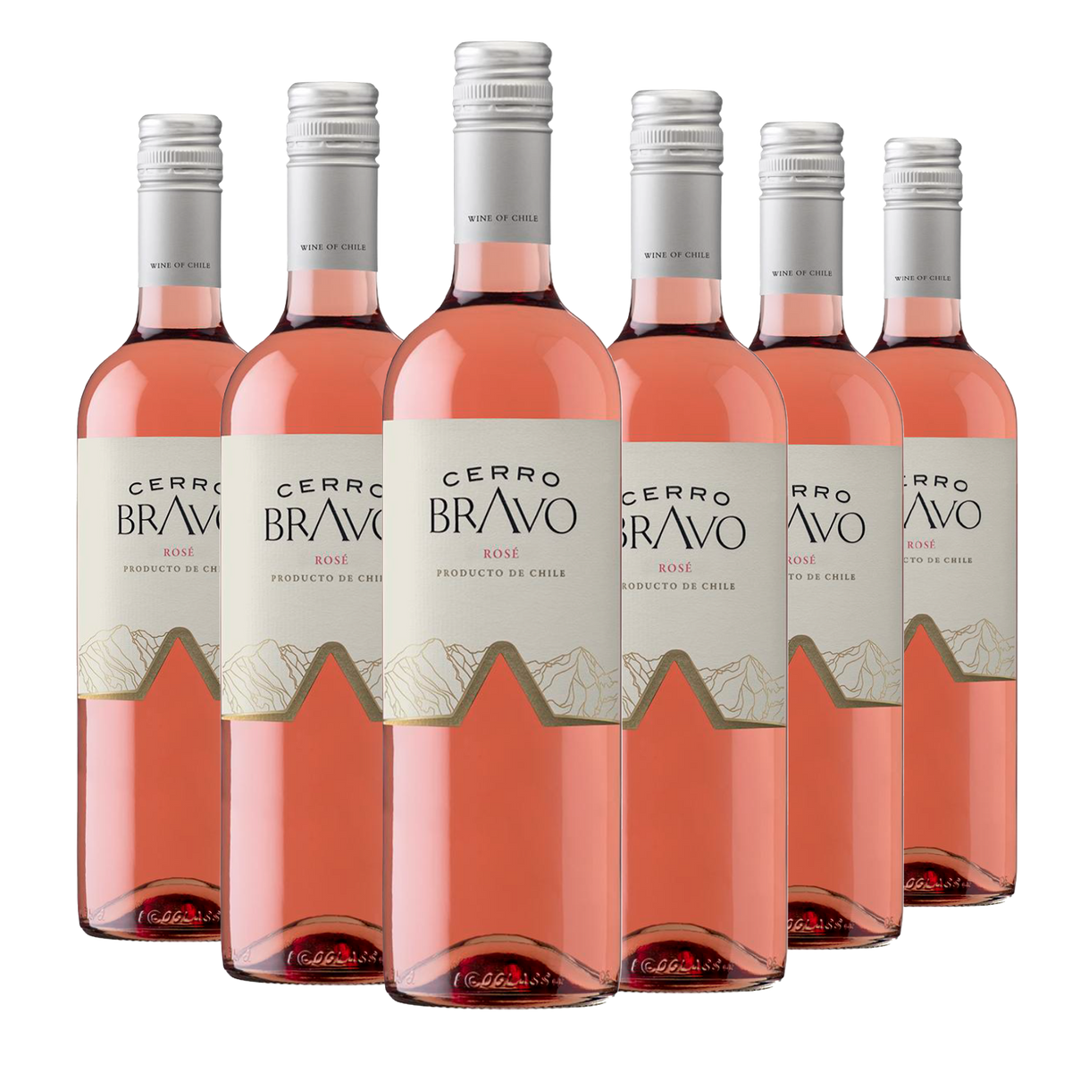 Kit 6 Cerro Bravo Rosé
