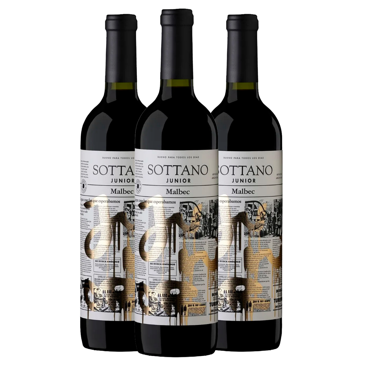 Kit 3 Sottano Junior Malbec