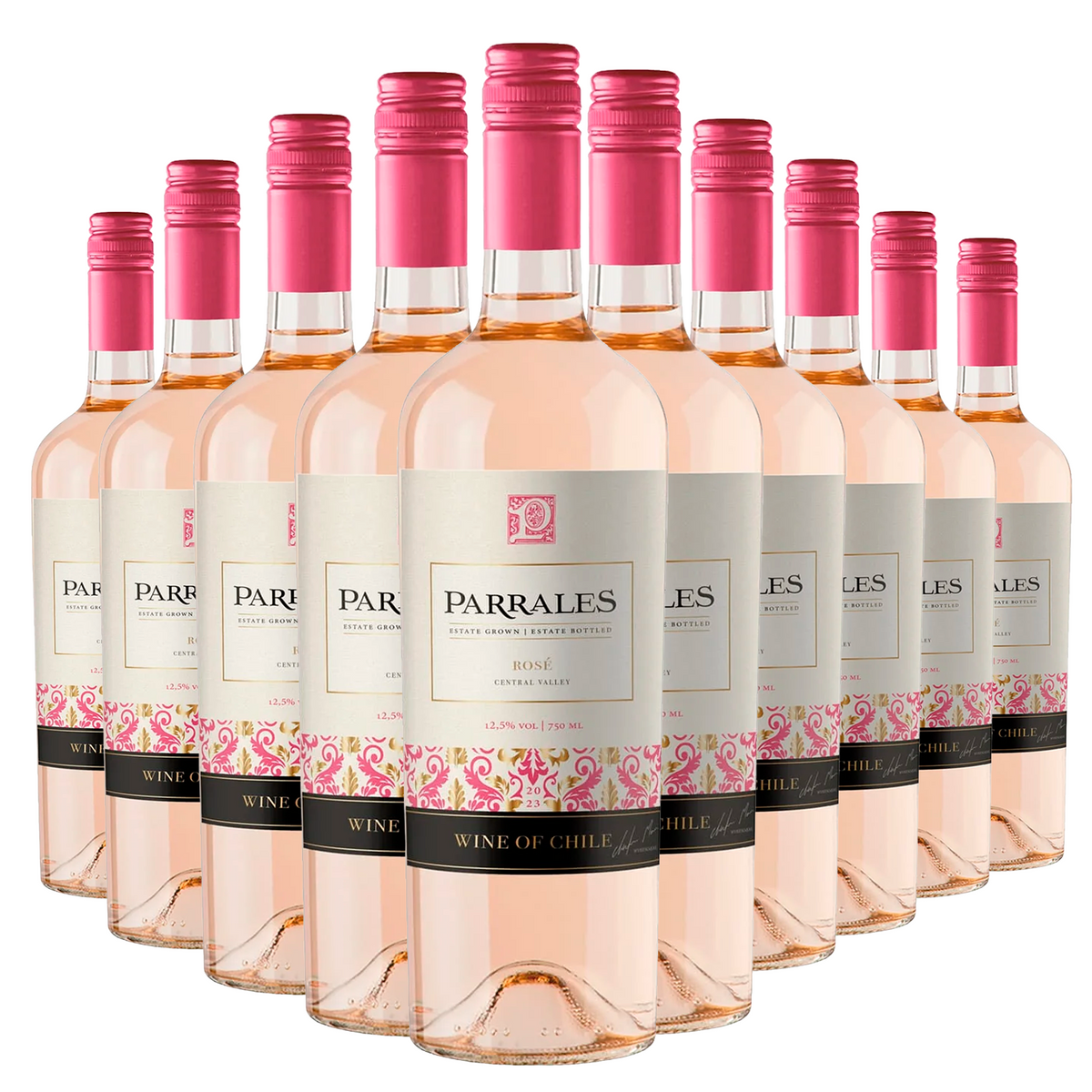 Kit 10 Parrales Rosé