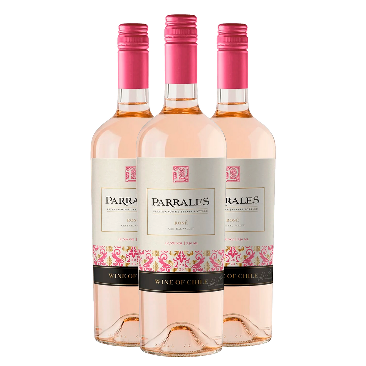 Kit 3 Parrales Rosé