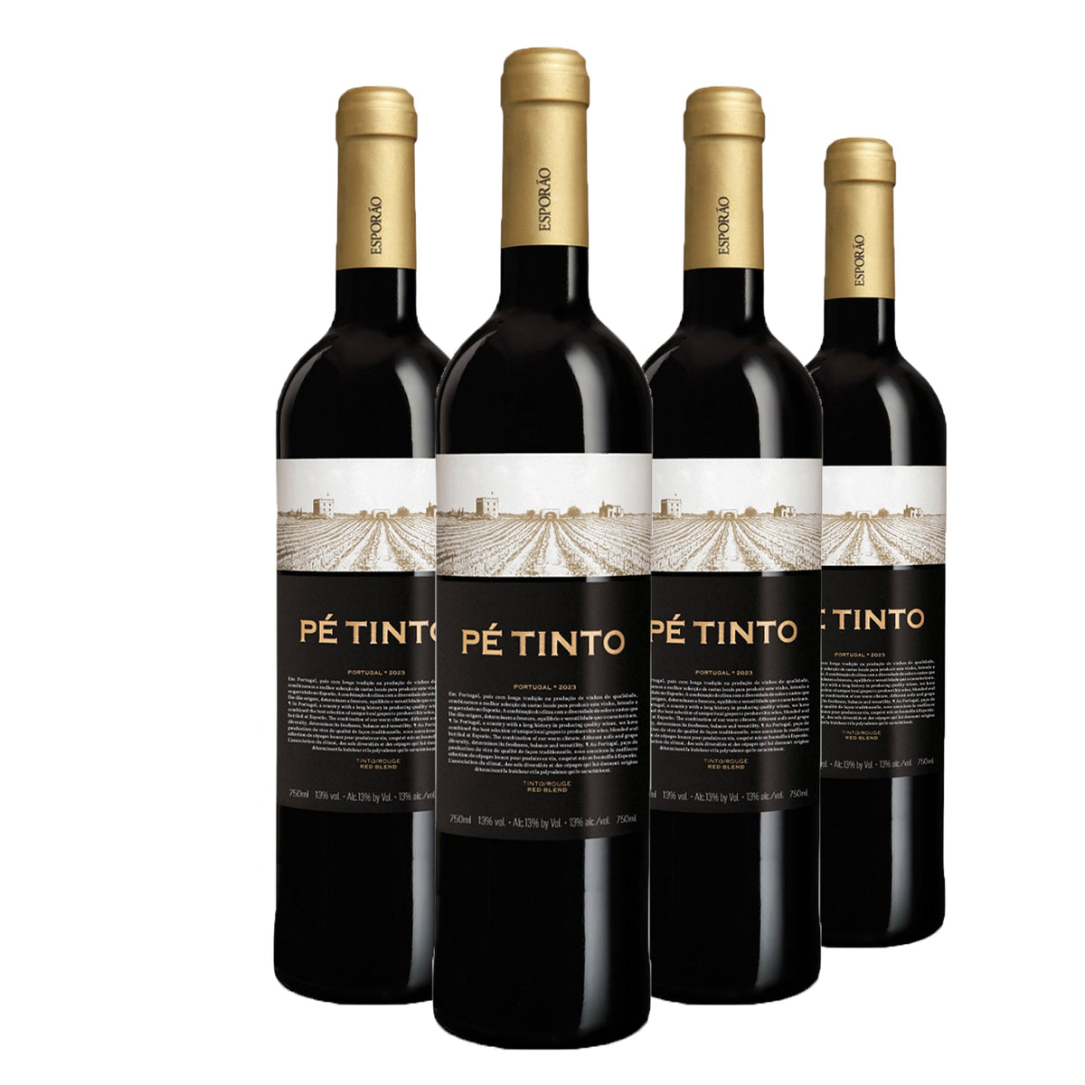 Kit 4 Esporão Pé Tinto