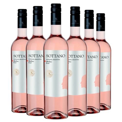 Kit 6 Sottano Clássico Malbec Rosé