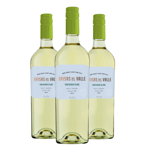 Kit 3 Brisas Del Valle Sauvignon Blanc