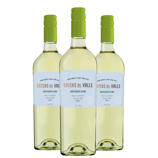 Kit 3 Brisas Del Valle Sauvignon Blanc