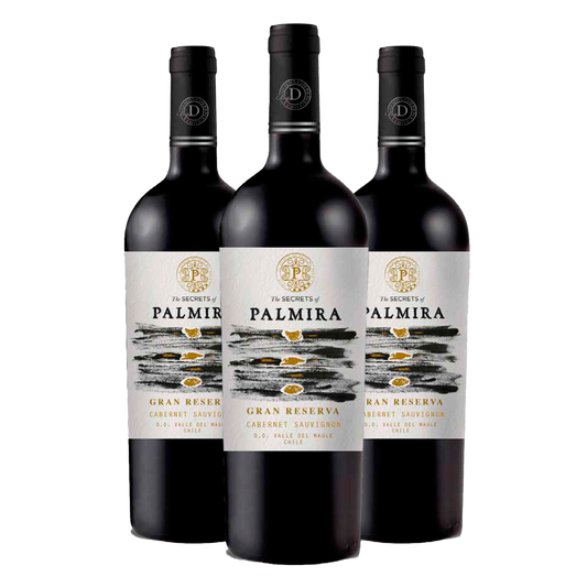 Kit 3 Casa Donoso Palmira Gran Reserva Cabernet Sauvignon