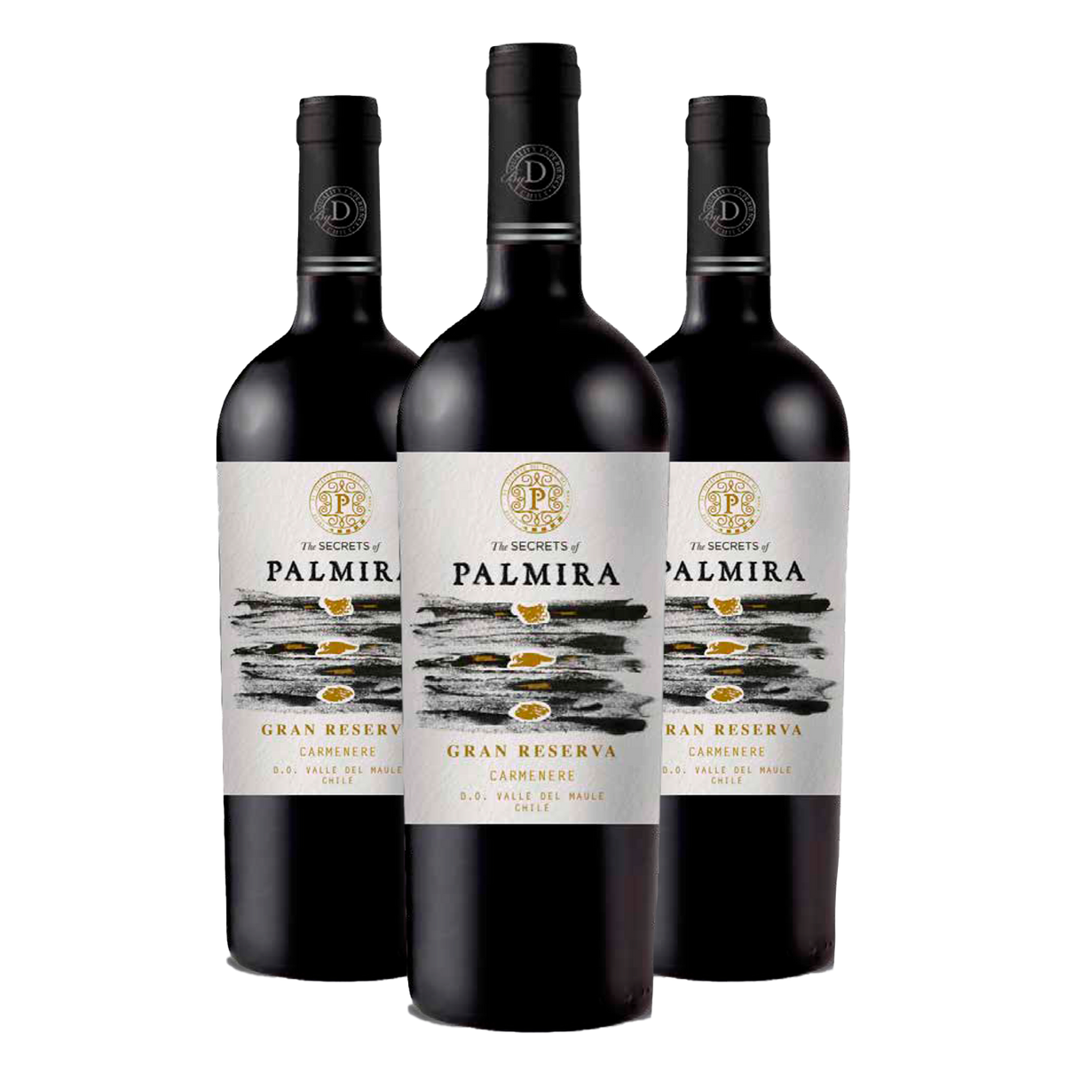 Kit 3 Casa Donoso Palmira Gran Reserva Carménère