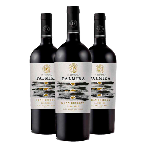 Kit 3 Casa Donoso Palmira Gran Reserva Carménère