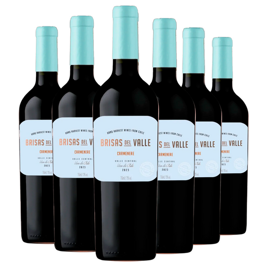 Kit 6 Brisas Del Valle Carménère