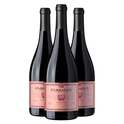 Kit 3 Parrales Reserva Carménère