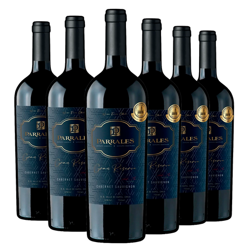 Kit 6 Parrales Gran Reserva Cabernet Sauvignon
