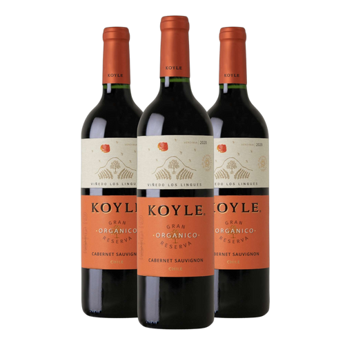 Kit 3 Koyle Gran Reserva Cabernet Sauvignon