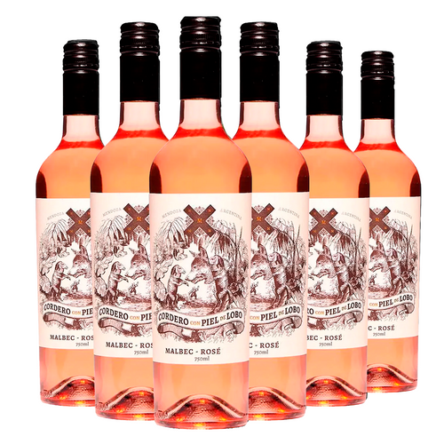 Kit 6 Cordero Con Piel de Lobo Malbec Rosé