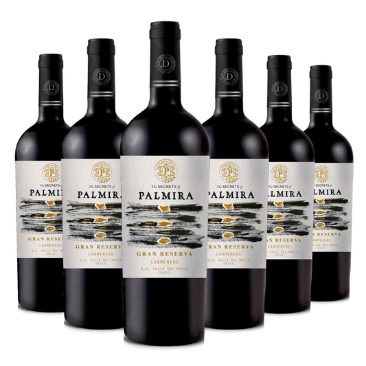 Kit 6 Casa Donoso Palmira Gran Reserva Carménère