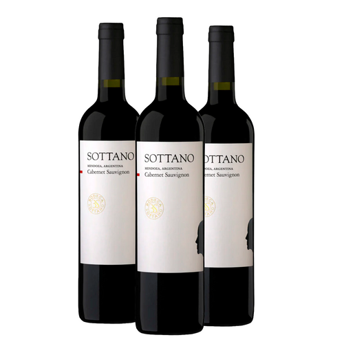 Kit 3 Sottano Clássico Cabernet Sauvignon