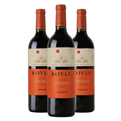Kit 3 Koyle Gran Reserva Carménèré