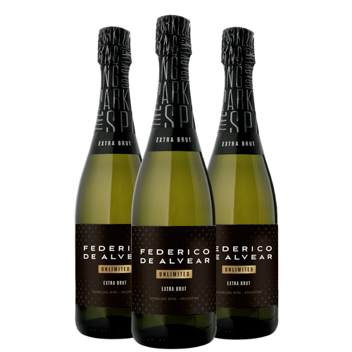 Kit 3 Federico de Alvear Extra Brut