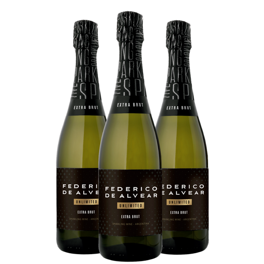 Kit 3 Federico de Alvear Extra Brut