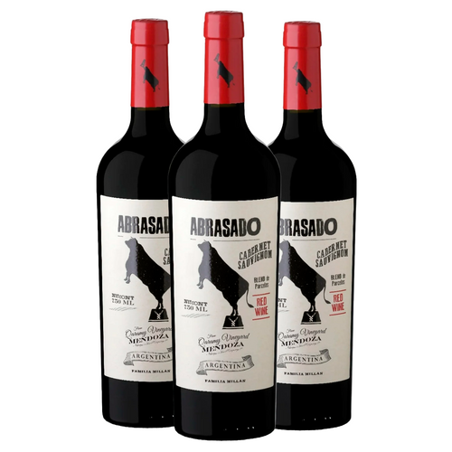Kit 3 Abrasado Blend de Parcelas Cabernet Sauvignon