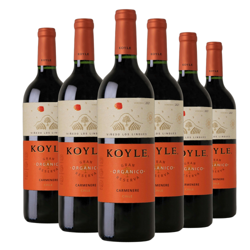 Kit 6 Koyle Gran Reserva Carménère