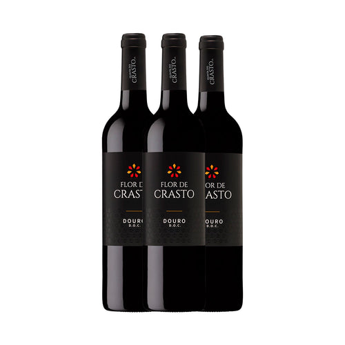 Kit 3 Flor de Crasto Tinto