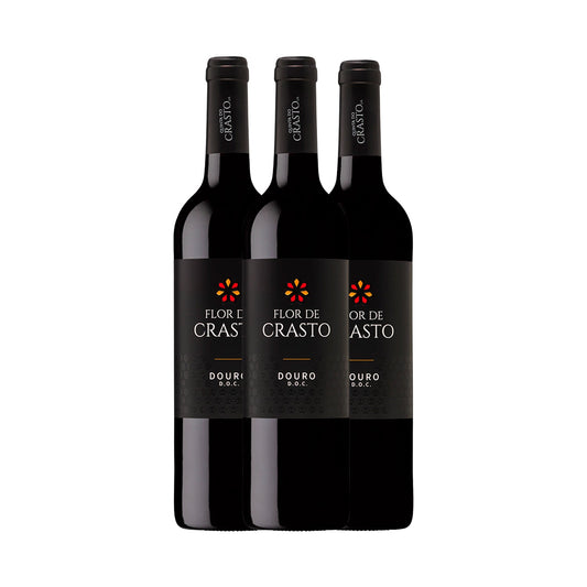 Kit 3 Flor de Crasto Tinto
