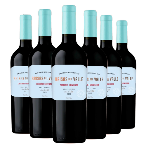 Kit 6 Brisas Del Valle Cabernet Sauvignon