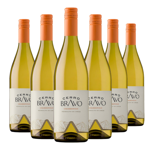 Kit 6 Cerro Bravo Chardonnay