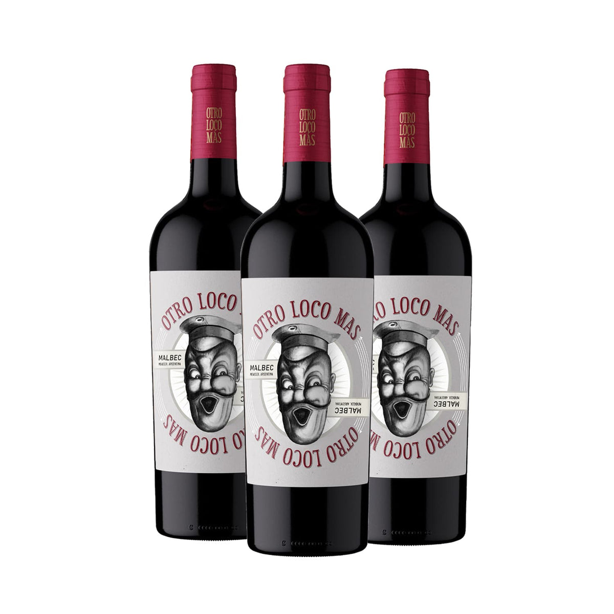 Kit 3 Otro Loco Más Malbec