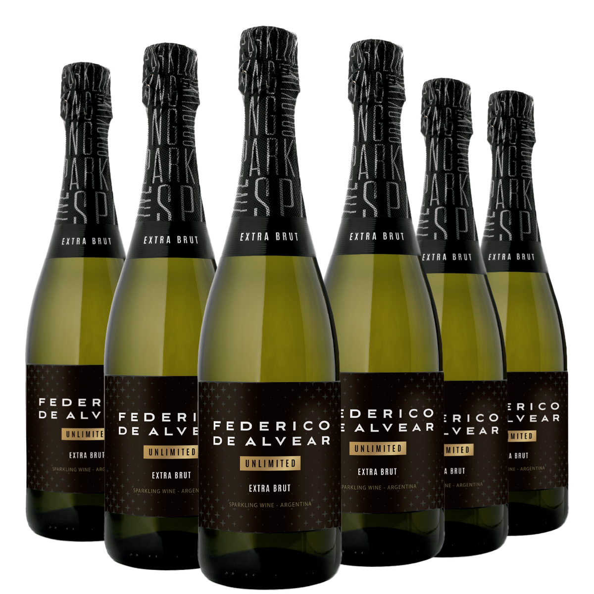Kit 6 Federico de Alvear Extra Brut