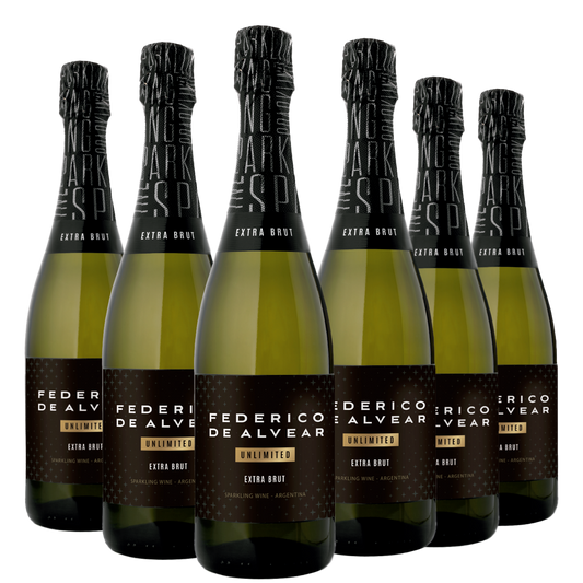 Kit 6 Federico de Alvear Extra Brut