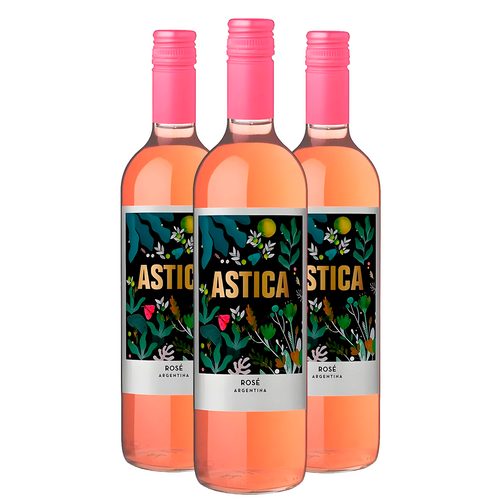 Kit 3 Trapiche Astica Rosé Cabernet Sauvignon