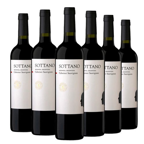 Kit 6 Sottano Clássico Cabernet Sauvignon