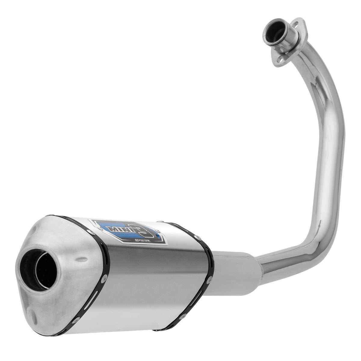 Escapamento Mini 3 para Titan KS 125 2000 a 2