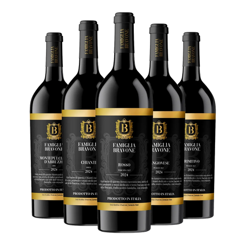 Kit Seleção Especial Famiglia Bravone