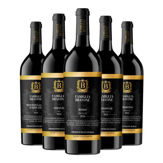 Kit Seleção Especial Famiglia Bravone