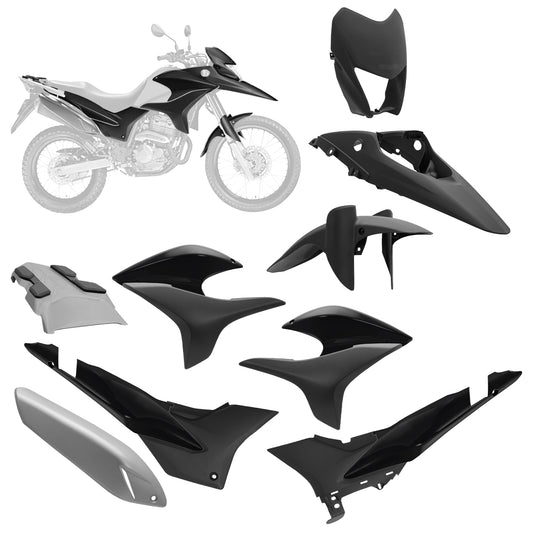 Kit Carenagem 9 Peças XRE 300 2010 a 2012 Pro