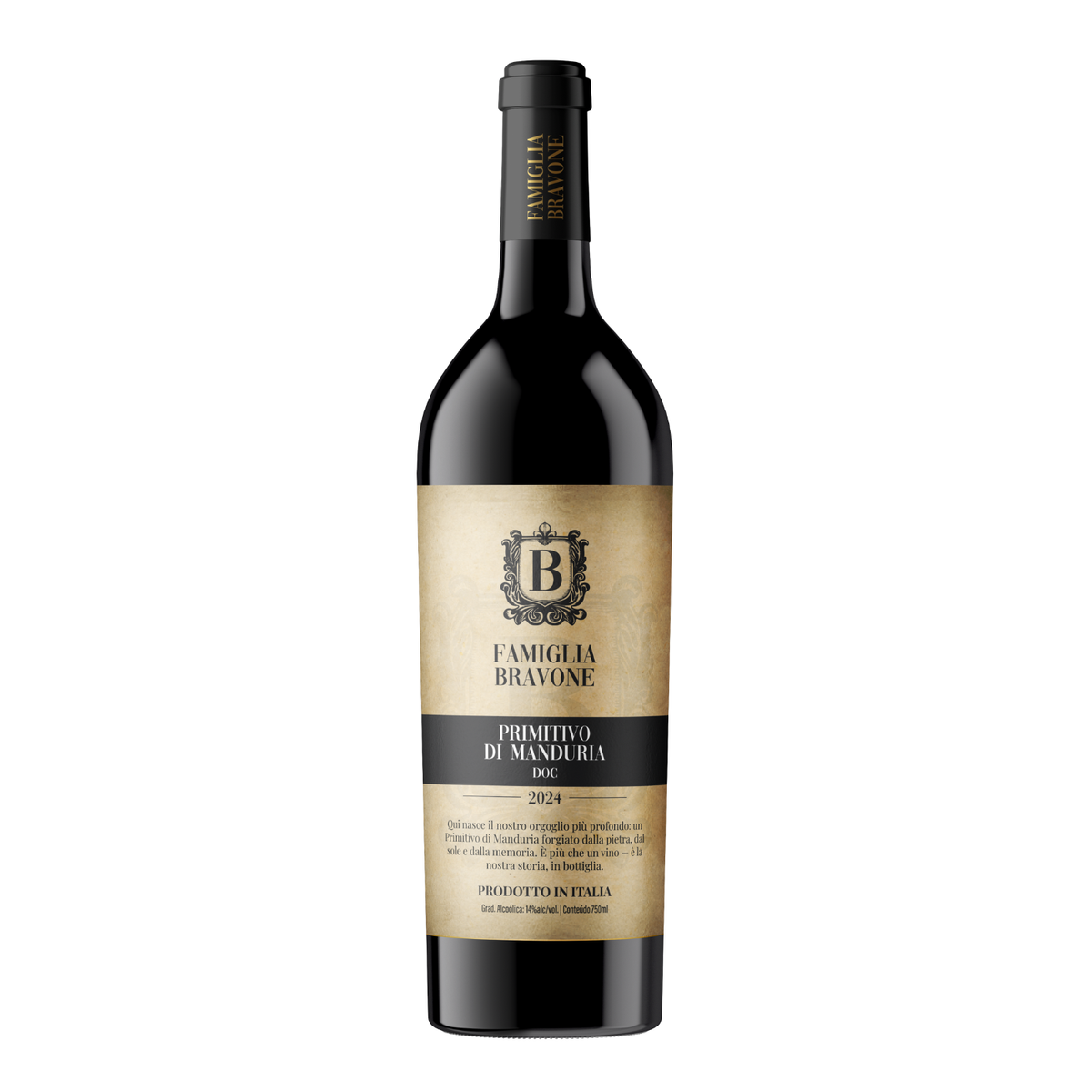 Famiglia Bravone Primitivo di Manduria