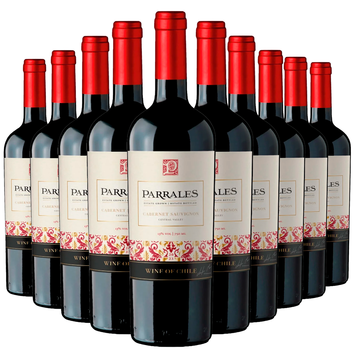 Kit 10 Parrales Cabernet Sauvignon