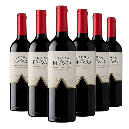 Kit 6 Cerro Bravo Cabernet Sauvignon