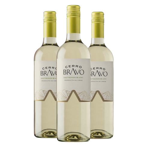 Kit 3 Cerro Bravo Sauvignon Blanc
