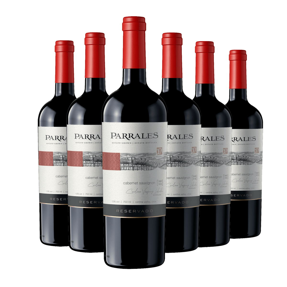 Kit 6 Parrales Cabernet Sauvignon