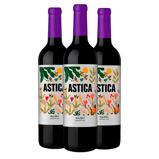 Kit 3 Trapiche Astica Malbec