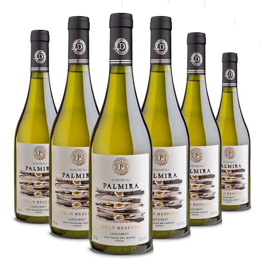 Kit 6 Casa Donoso Palmira Gran Reserva Chardonnay