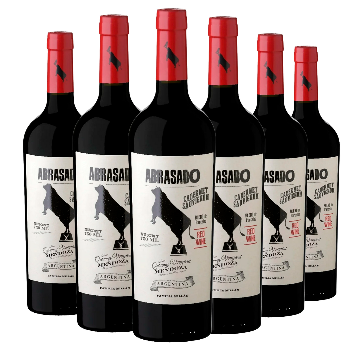 Kit 6 Abrasado Blend de Parcelas Cabernet Sauvignon